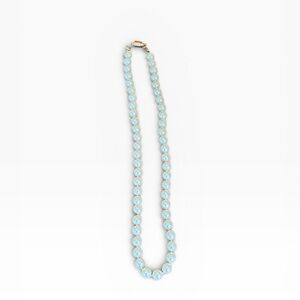 Elegant White Faux Pearl Necklace